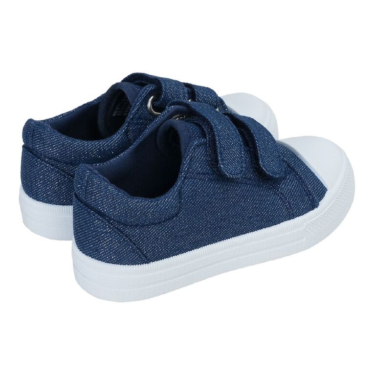 Young Original Junior Kids' Sparkle Sneakers, Navy, hi-res