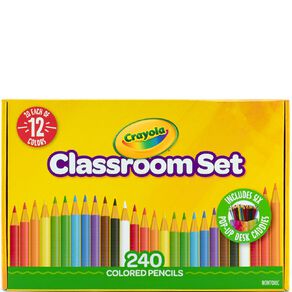Crayola 240 Pack Colored Pencil Classpack