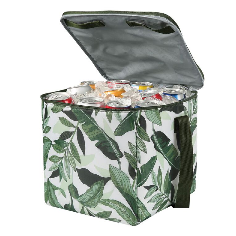 Living & Co Cooler Bag 20 Litre Tropical Palm, , hi-res