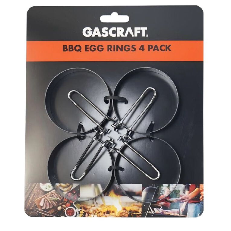 Gascraft BBQ Egg Rings 4 Pack, , hi-res