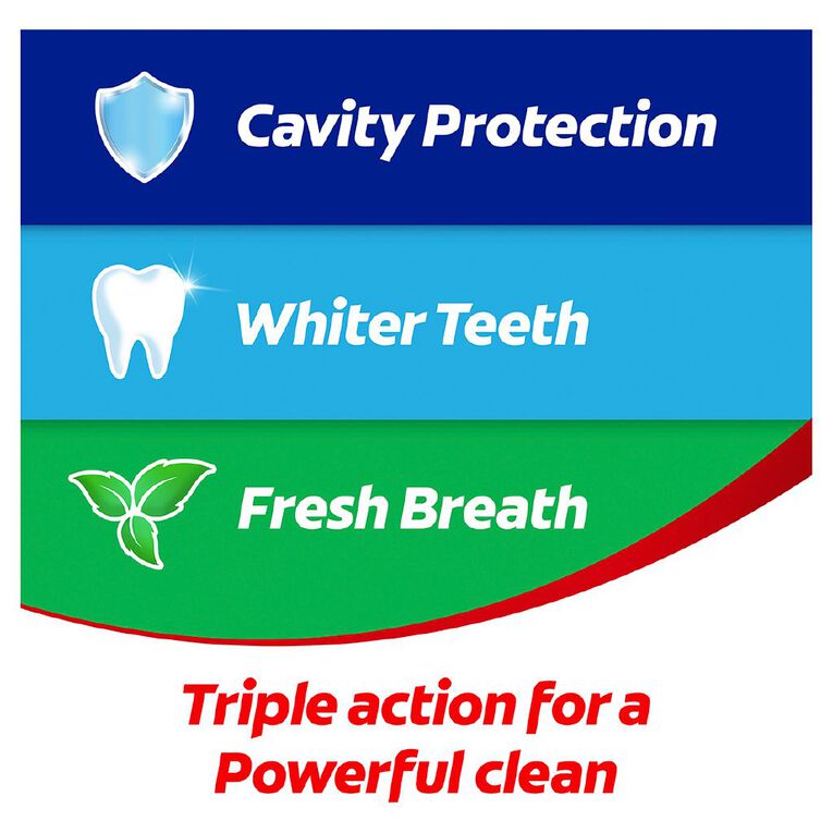 Colgate Triple Action Toothpaste Value Pack 210g, , hi-res