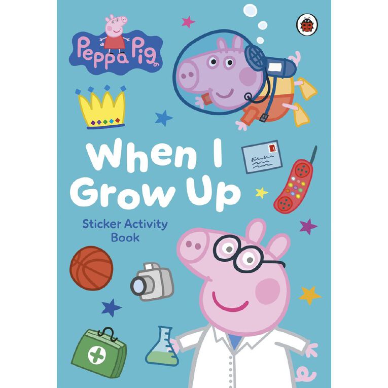 Peppa Pig: When I Grow Up Sticker Activity Book, , hi-res