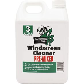 Bar's Bugs Pre-Mixed Windscreen Cleaner 3L