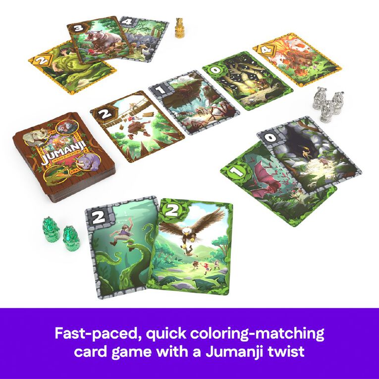Jumanji Card Game, , hi-res