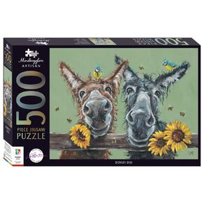 Mindbogglers Artisan Brown Donkey 500 Piece Puzzle