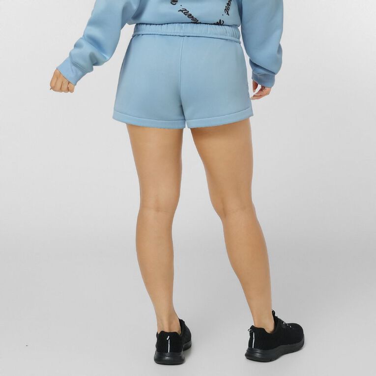 Garage Women's Fresh Fleece Short, Blue Mid, hi-res