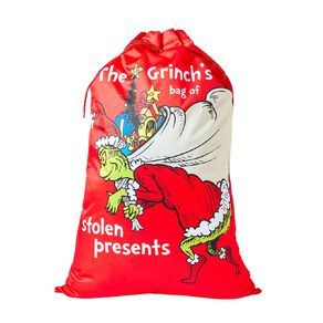 Grinch Santa Sack