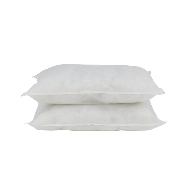 Living & Co Pillow Polyester Soft White 2 Pack, , hi-res