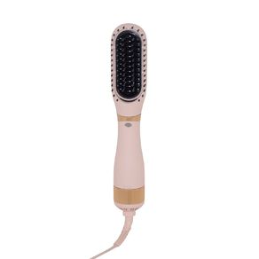 living & co hot straightening brush pink 1 each