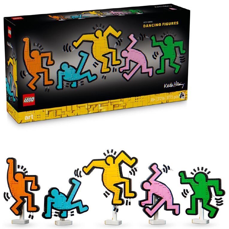LEGO ART Keith Haring Dancing Figures 31216, , hi-res