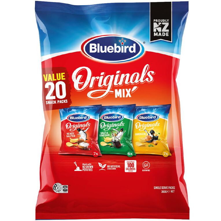 Bluebird Original Multipack 20 x 18g, , hi-res