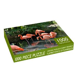 1000 Piece Flock of Flamingoes Puzzle