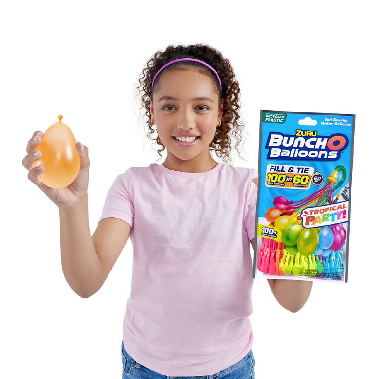 Zuru Bunch O Balloons Tropical Party 3 Pack, , hi-res