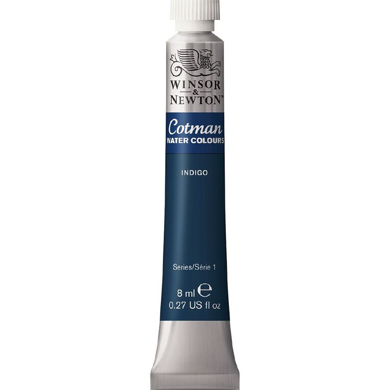 Winsor & Newton Cotman Watercolour Paint 8ml Indigo, , hi-res