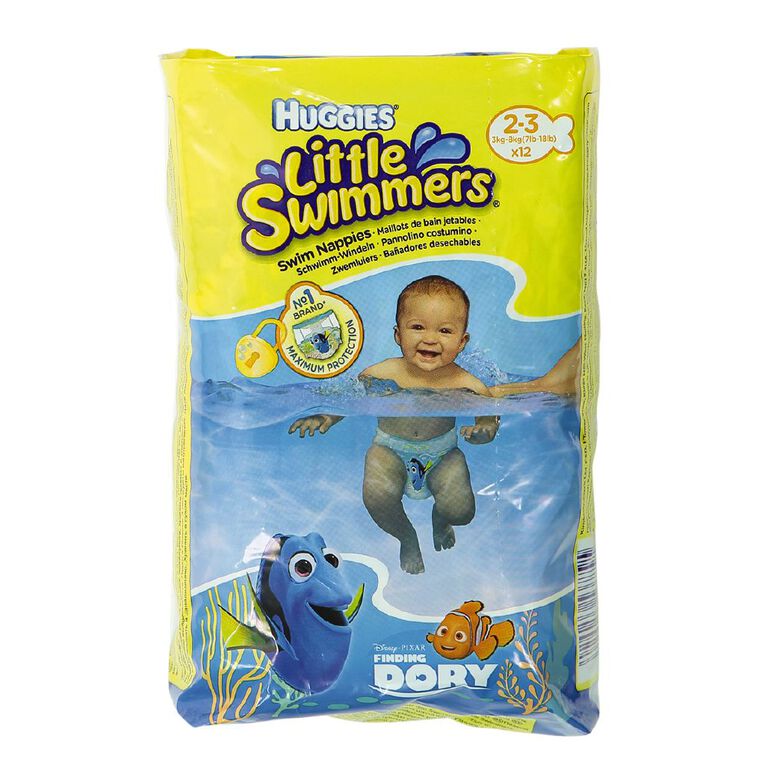 Huggies 2-3 Little Swimmers 3-8kg, , hi-res
