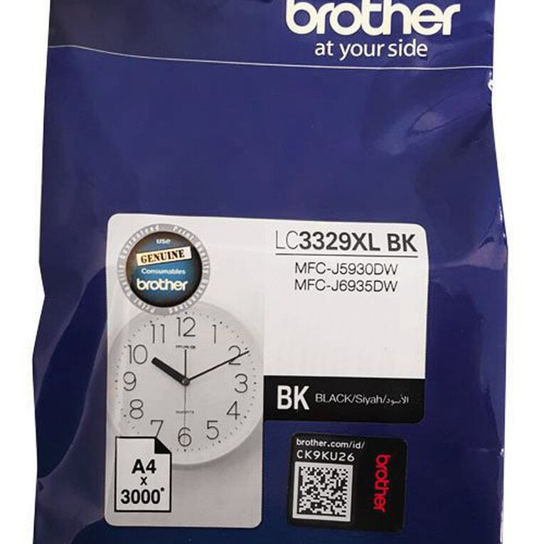 Brother Ink LC3329XLBK Black (3000 Pages), , hi-res