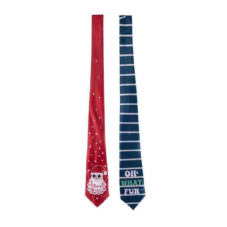 Wonderland Novelty Christmas Tie Assorted, , hi-res