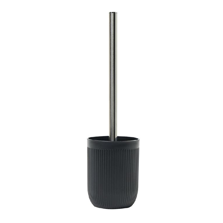 Living & Co Toilet Brush Plastic Black, , hi-res