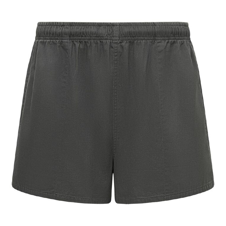 H&H Men's Rugger Shorts, Grey Dark, hi-res
