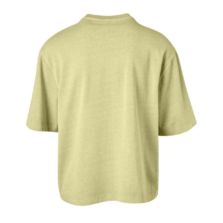 Garage Men's Heavy W Tee Washed, Green Mid, hi-res