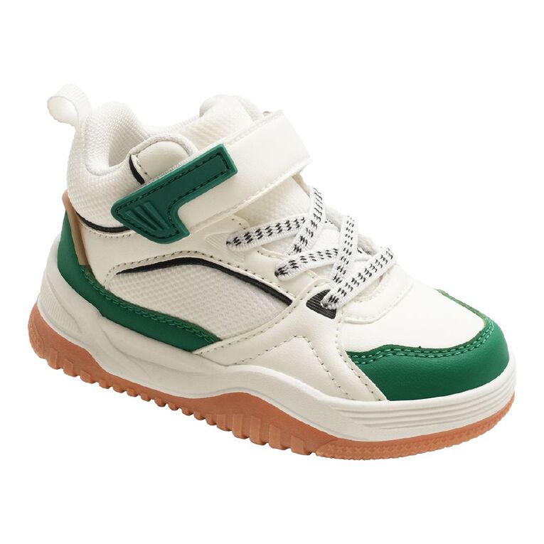 Young Original Junior Kids' Wisconsin Sneaker Boots, White, hi-res