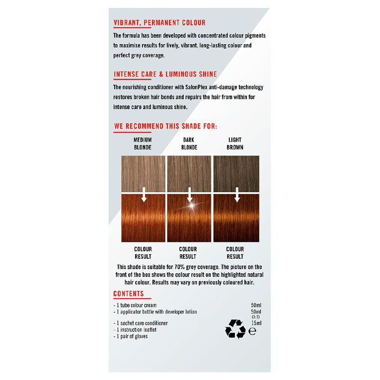 Schwarzkopf Permanent LIVE Colour 7.77 Pure Copper, , hi-res