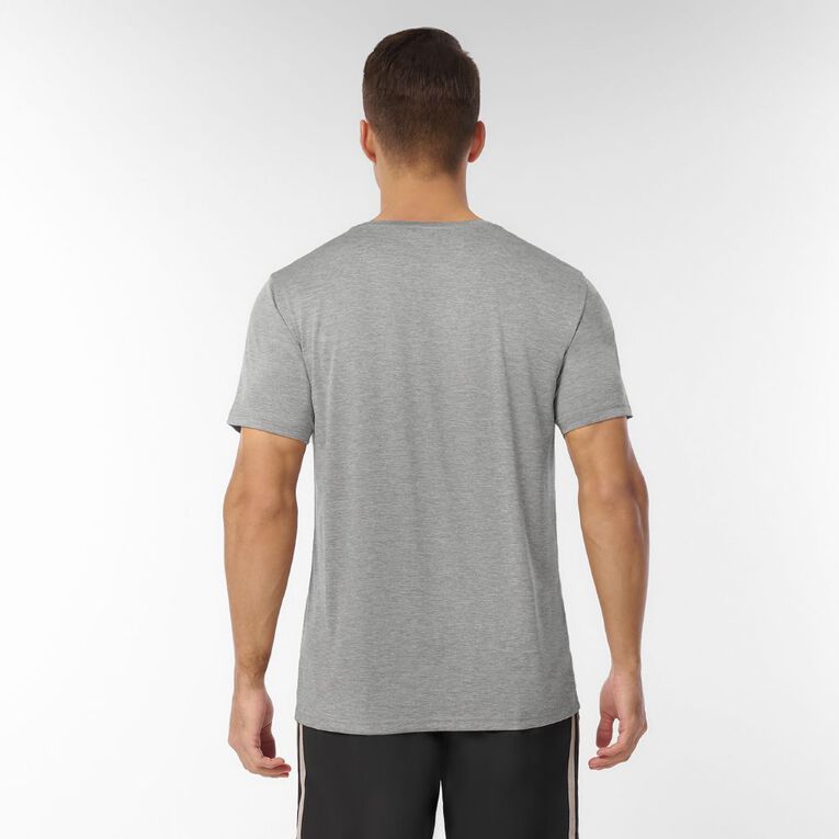 Active Intent Men's Active Cationic Tee, Grey Marle, hi-res
