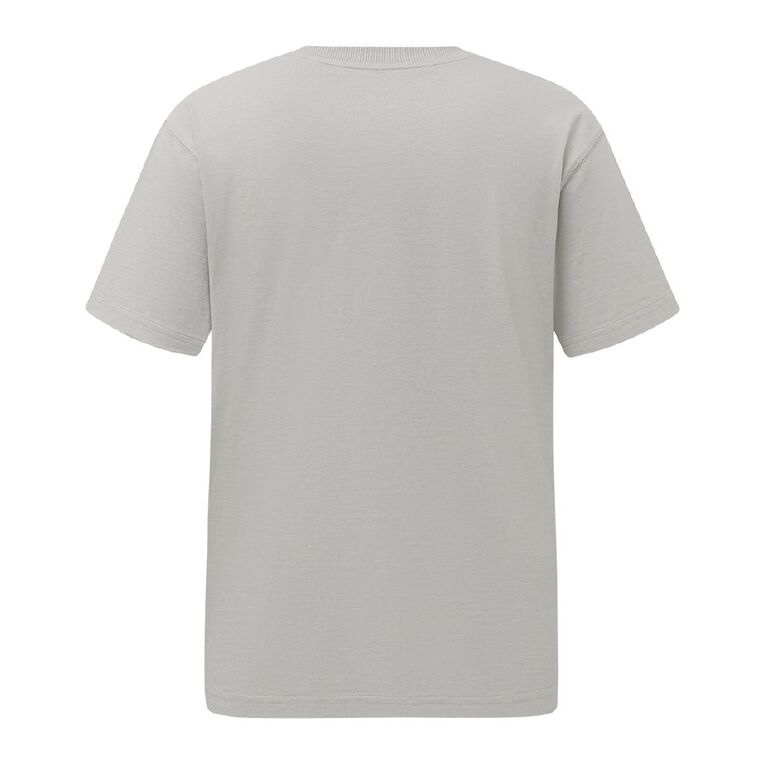 H&H Men's Relaxed Fit Graphic Tee, Grey Light, hi-res
