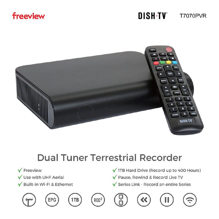 DishTV T7070PVR Terrestrial Recorder, , hi-res