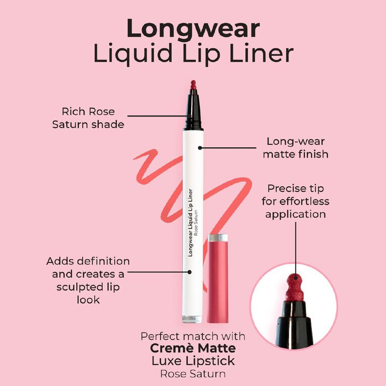 MCoBeauty Liquid Lip Liner Rose Saturn, , hi-res