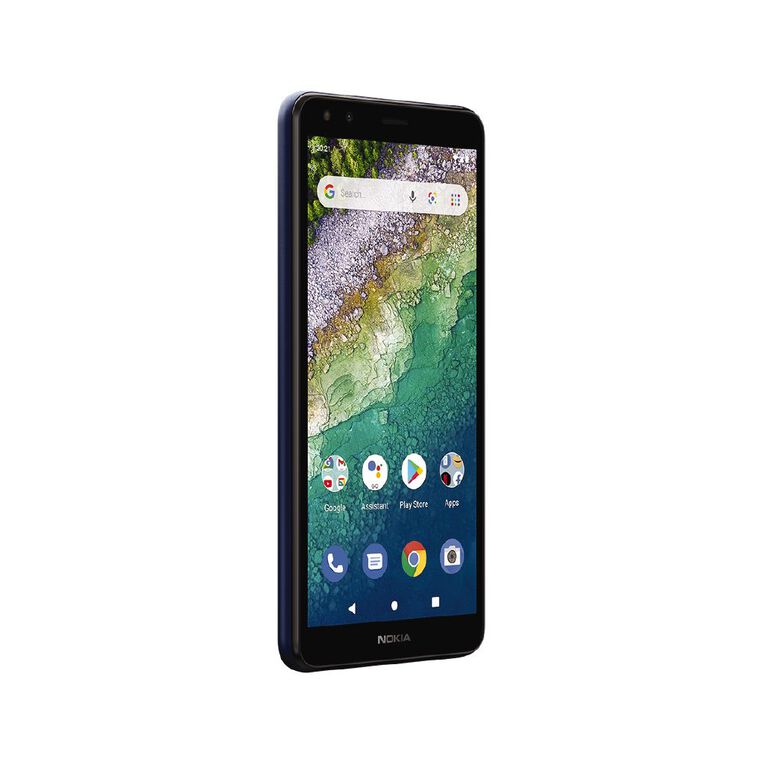 Nokia C01 Plus 16GB 4G Sim Bundle Blue, , hi-res