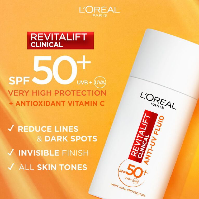 L'Oreal Paris Revitalift Vitamin C UV Fluid 50ml, , hi-res