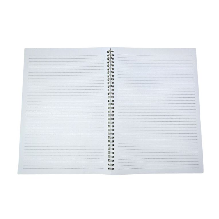 Uniti Stationery Country Calling Sprial Flowers A4 Notebook, , hi-res