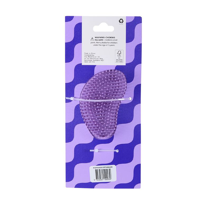 Poppi Kids Detangler Brush Butterfly, , hi-res