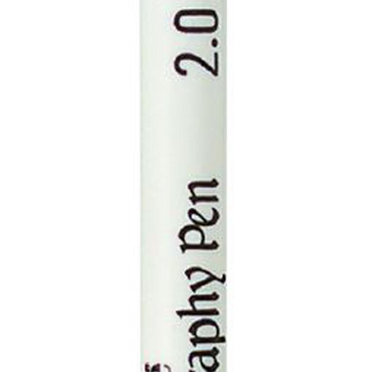 Artline 242 Calligraphy Pen 2mm Black, , hi-res