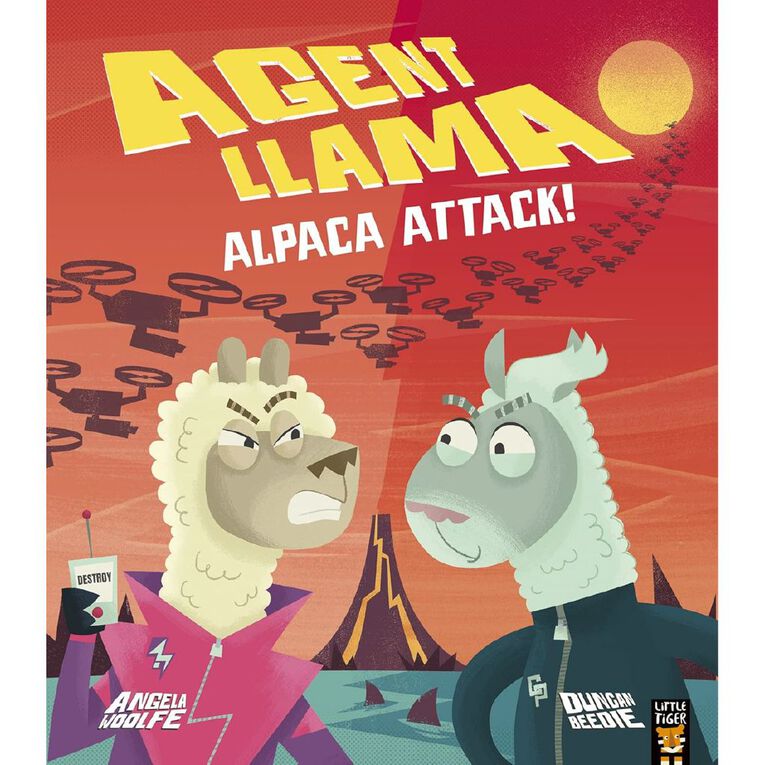Agent Llama: Alpaca Attack! by Angela Woolfe & Duncan Beedie, , hi-res