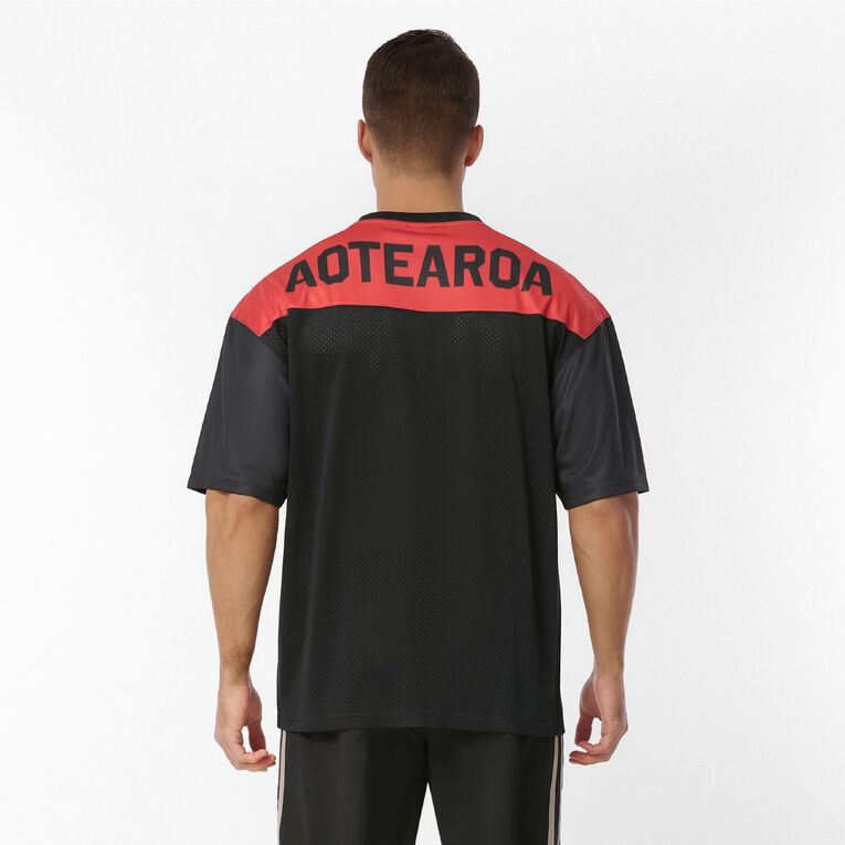 Active Intent Men's Supporter League Top, Black, hi-res