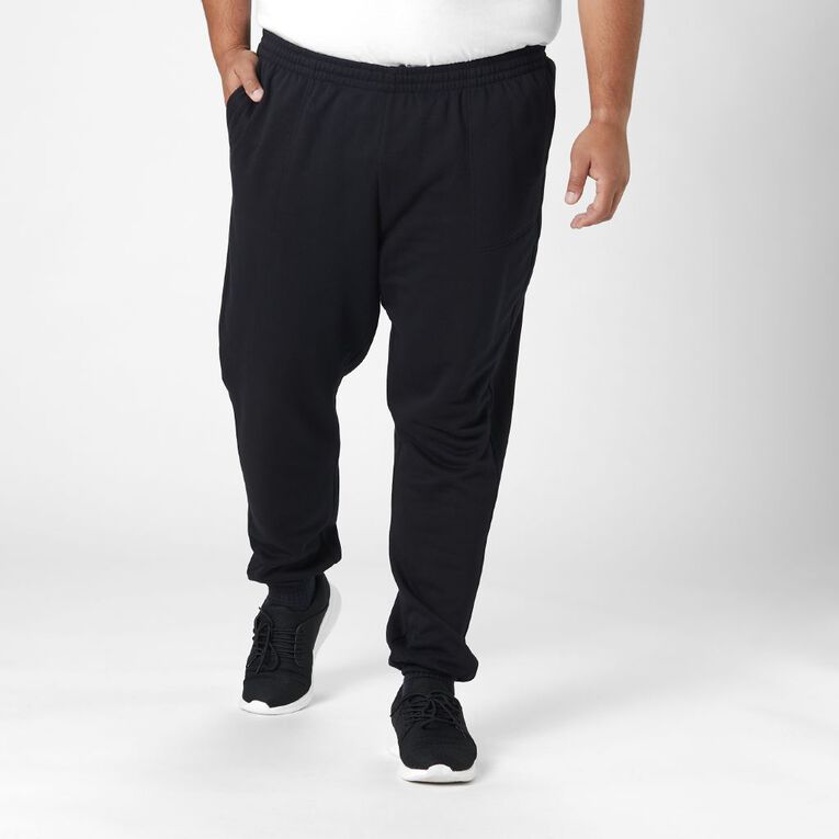 H&H Adults' Trackpants, Black, hi-res
