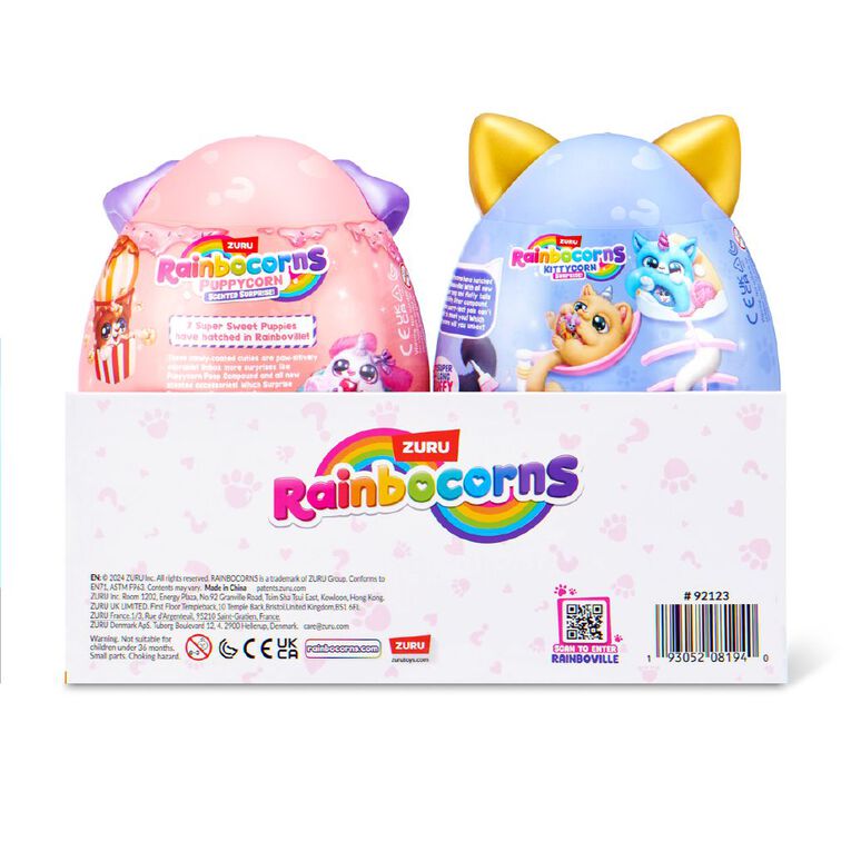 Zuru Rainbocorns Puppycorn and Kittycorn Surprise Combo Assorted 2 Pack, , hi-res