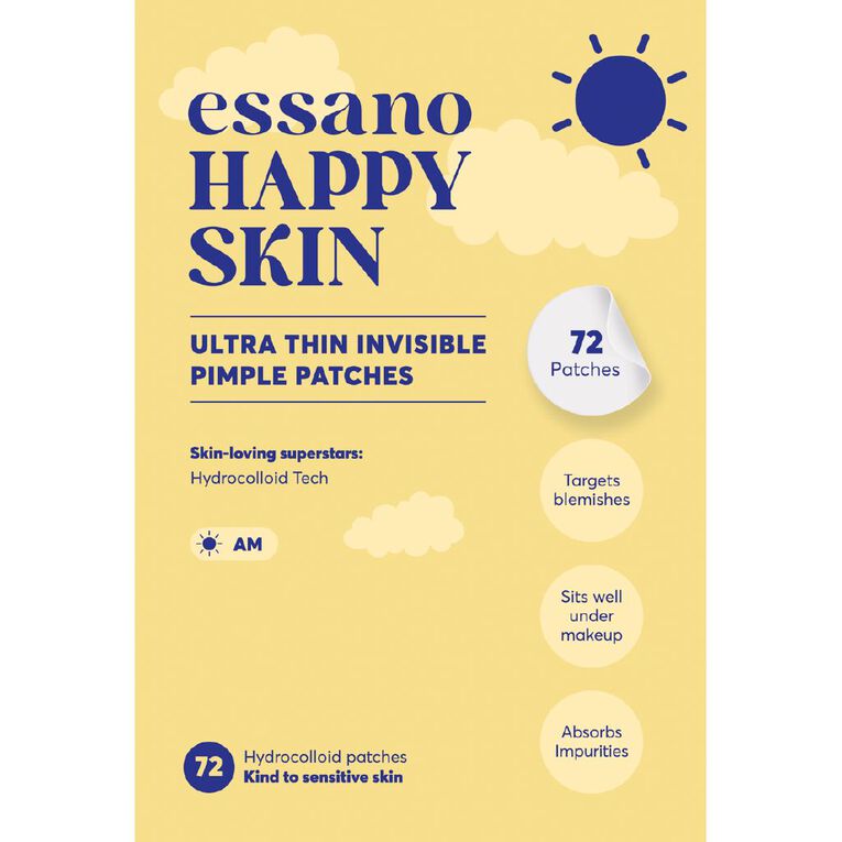 Essano Happy Skin Ultra Thin Pimple Patches 72s, , hi-res