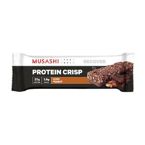 Musashi Crisp Chocolate Peanut Bar 60g