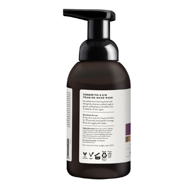 Glow Lab Handwash Summer Fig And Gin Foam Pump 300ml, , hi-res