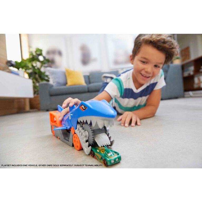 Hot Wheels Shark Chomp Hauler Play Set, , hi-res