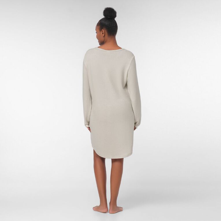 H&H Women's Soft Touch Nightie, Natural, hi-res