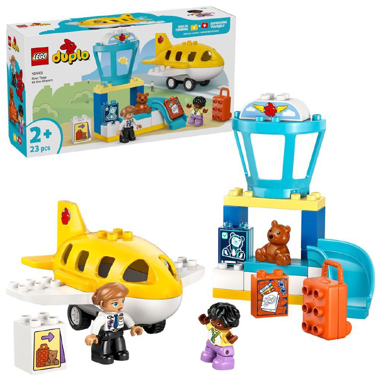 LEGO DUPLO First Time at the Airport 10443, , hi-res
