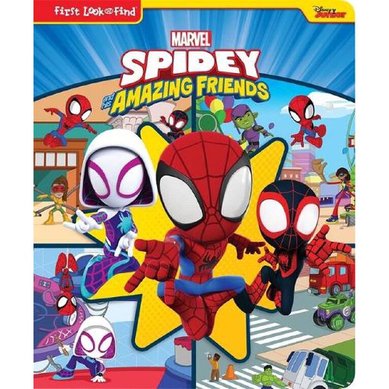 My First Look & Find: Marvel Spidey & His Amazing Friends, , hi-res