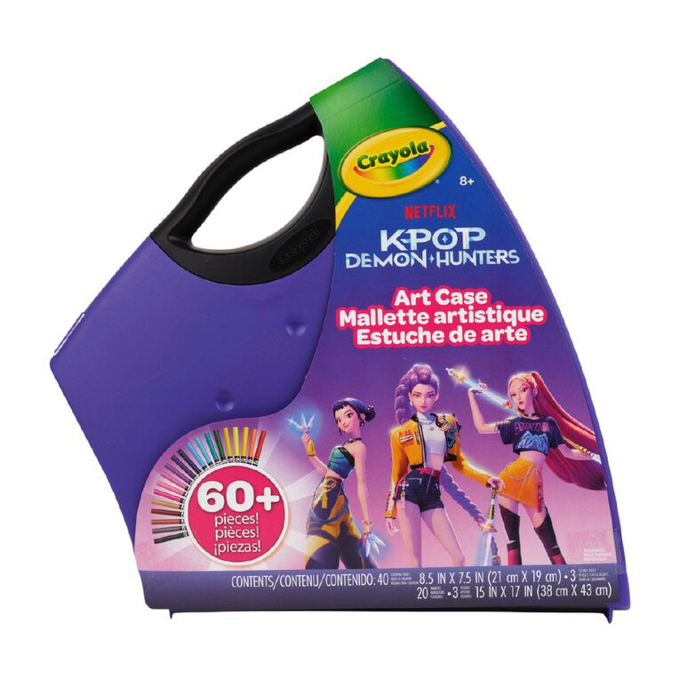Crayola KPop Demon Hunters Art Case, , hi-res