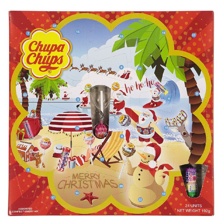 Chupa Chups Advent Calendar 192g The Warehouse