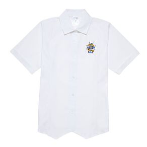 Schooltex Marcellin College Senior Short Sleeve Blouse New Embroidery