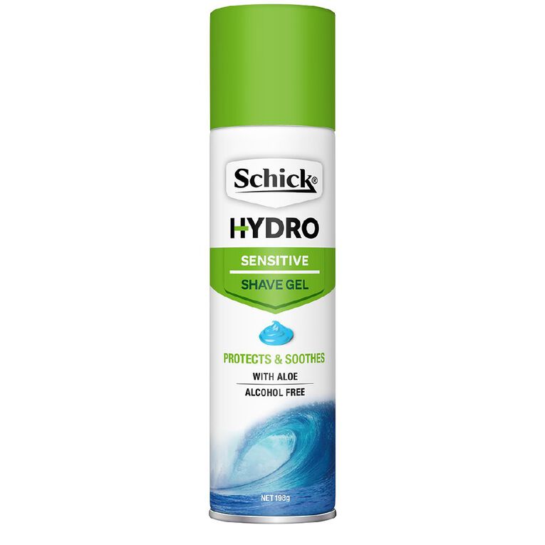 Schick Hydro Sensitive Shaving Gel 198g, , hi-res